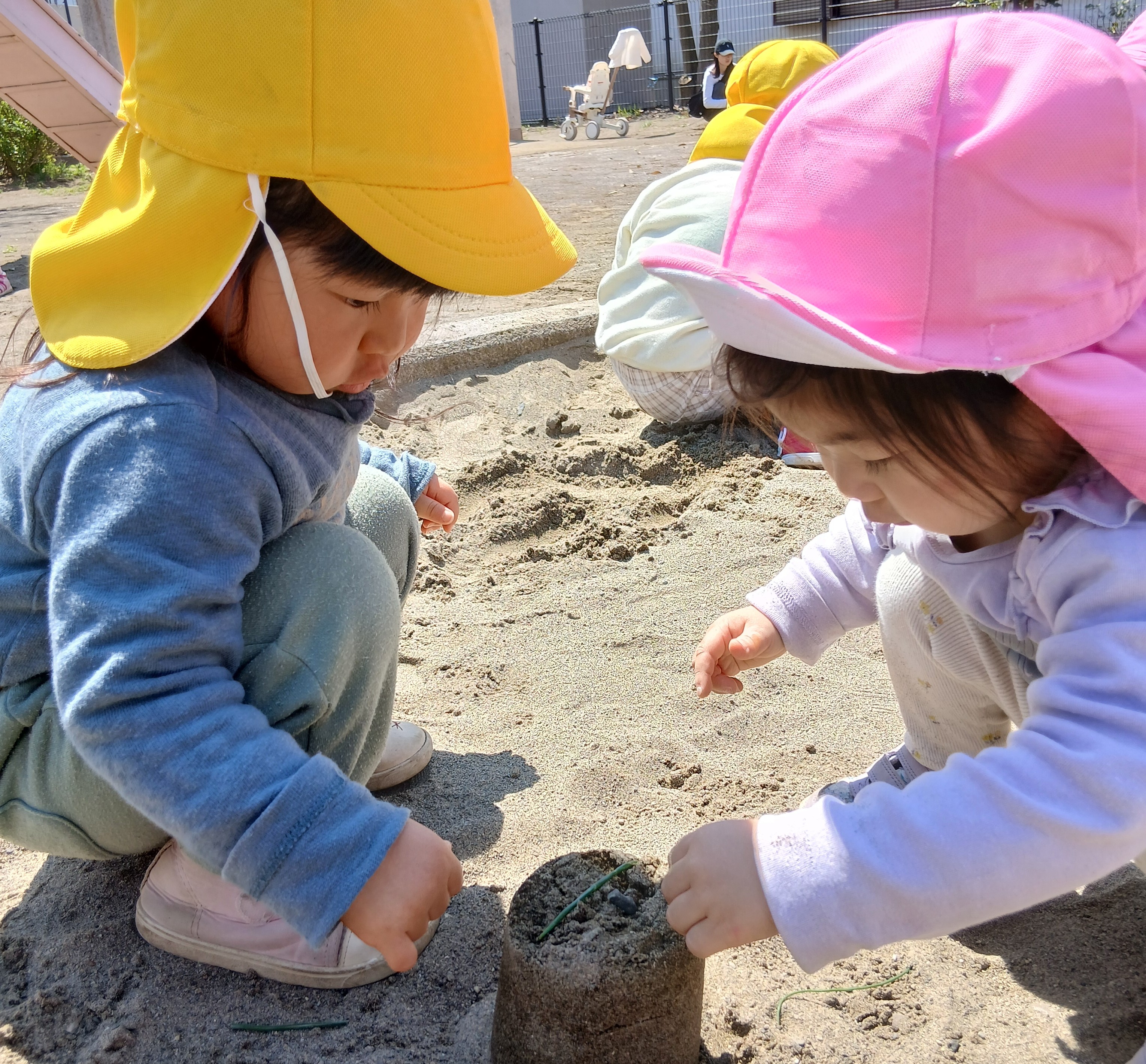 砂場遊び